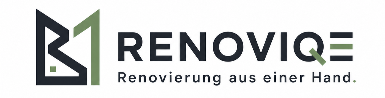 RENOVIQE Logo – Renovierung aus einer Hand.