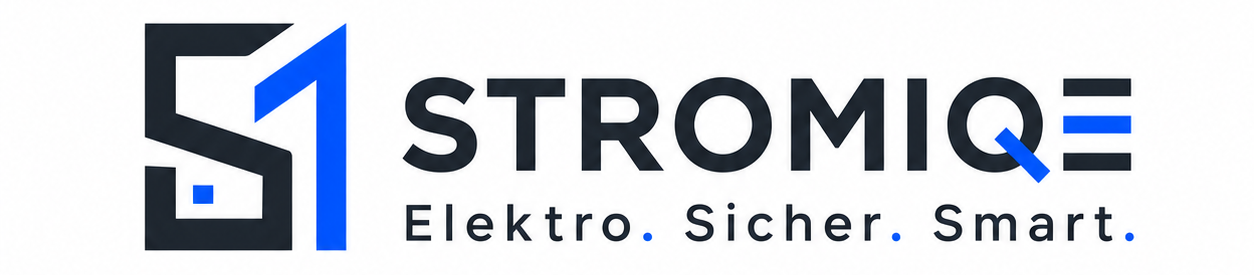 STROMIQE Logo – Elektro. Sicher. Smart.